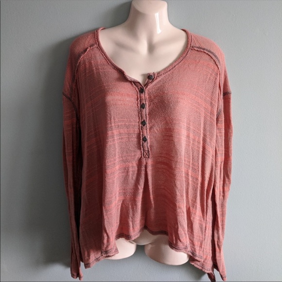 🌼 Free people we the free Henley - Picture 3 of 6
